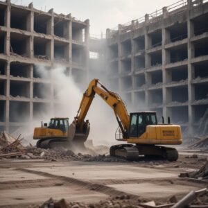 Демонтаж бетонных конструкций