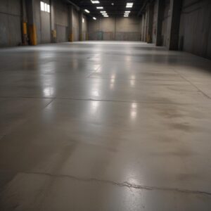 Бетонные полы с упрочненным поверхностным слоем